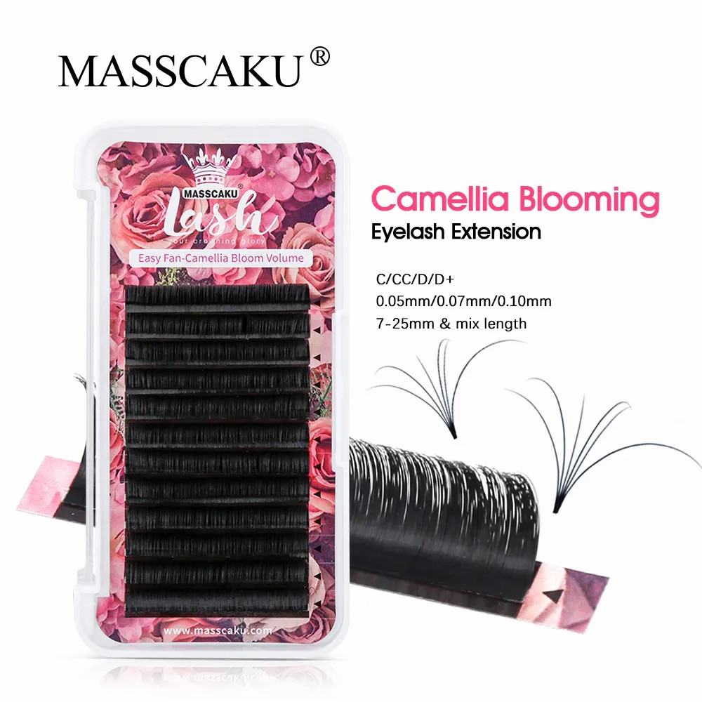 Eyelash Extension Mega Volume - MASSCAKU Easy Fanning Volume Mega Rzęsy
