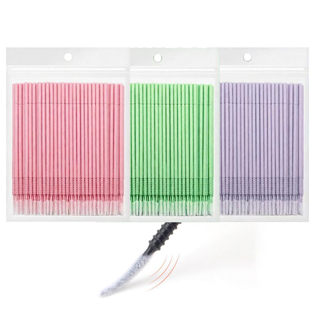 Eyelash Extension Usa - 500 szt. Patyczków do czyszczenia rzęs,