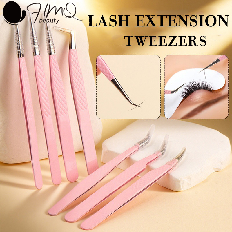 Isolation Tweezer Curved - Precyzyjna pęseta do przedłużania rzęs z