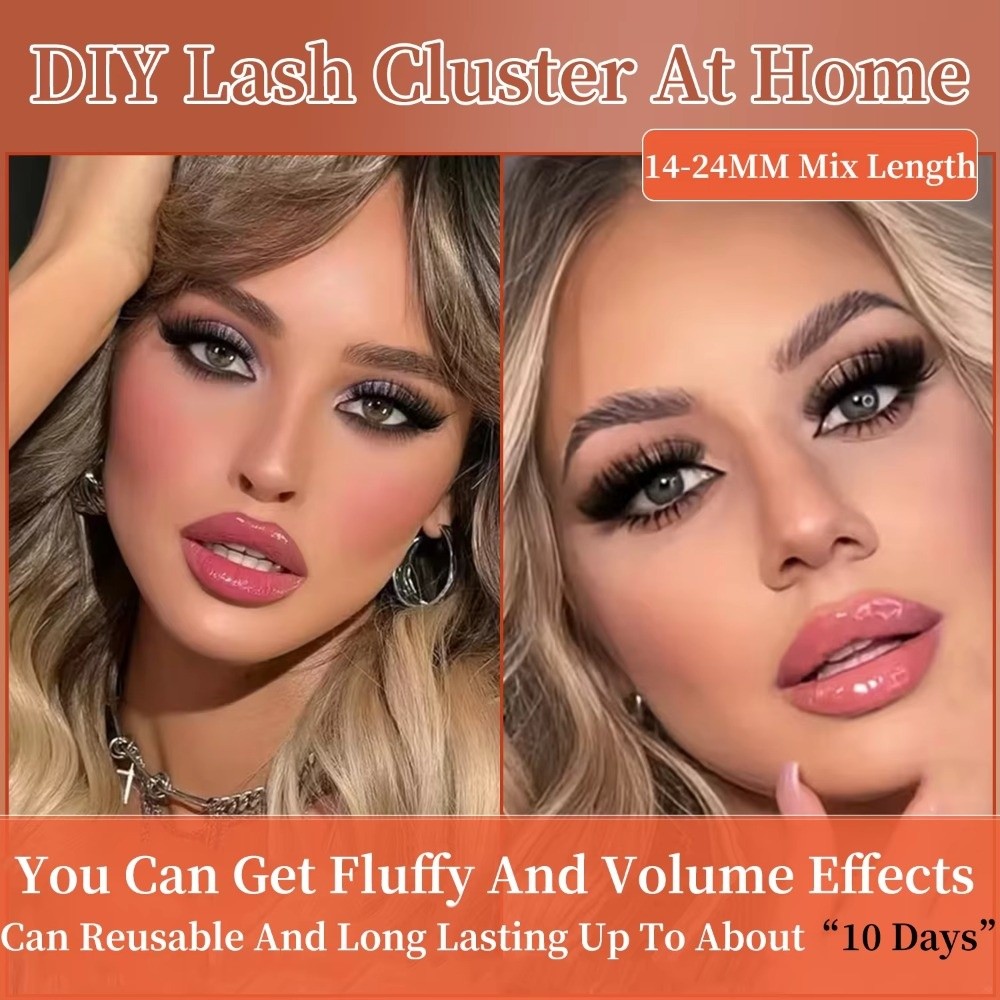 Eyelash Extension Mega Volume - Długotrwałe sztuczne rzęsy D Curl Mega