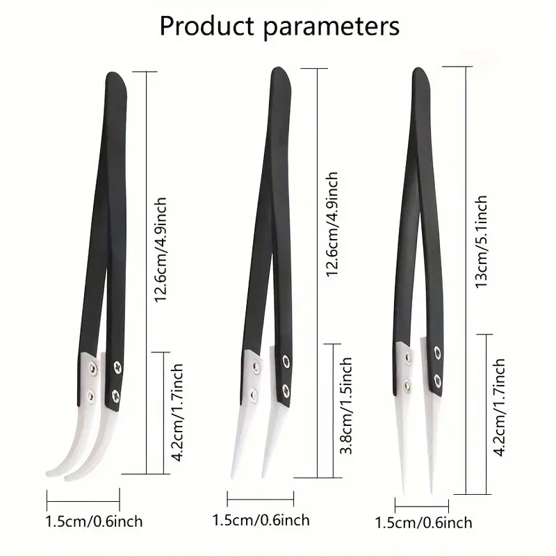 Ceramiczne pęsety antystatyczn – Isolation Tweezer Curved recenzja i cena