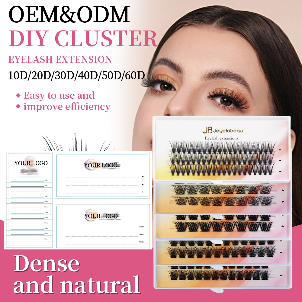 Rzęsy w kępkach DIY 20/30/40/5 – Eyelash Extension Logo Design recenzja i cena