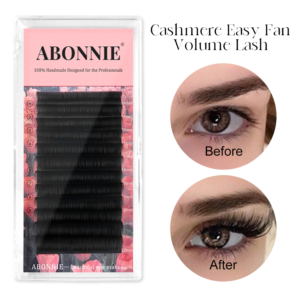 Abonnie Easy Fanning przedłuża – Eyelash Extension Russian recenzja i cena