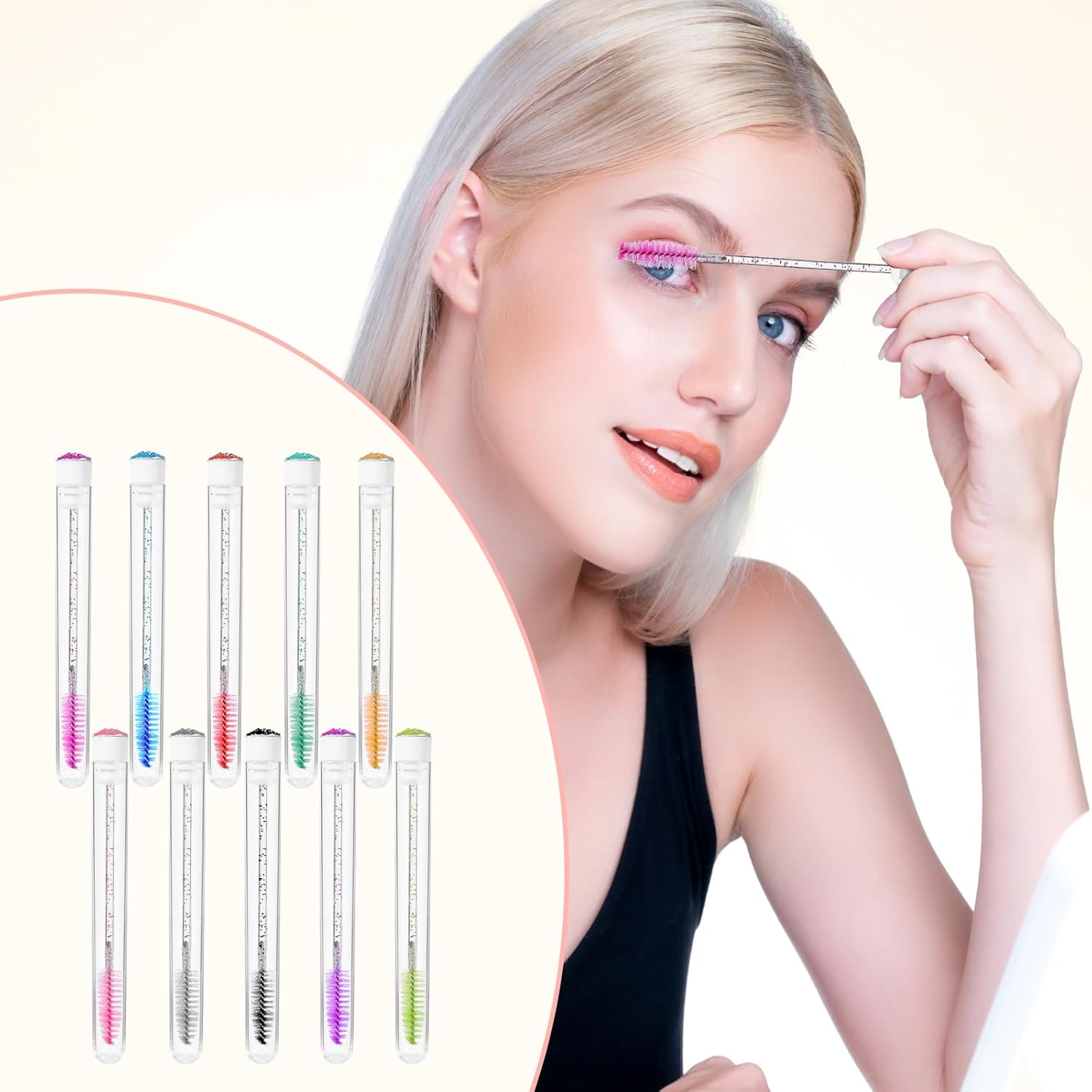 Szczoteczki do rzęs, szczotecz – Eyelash Extension Cleaning recenzja i cena