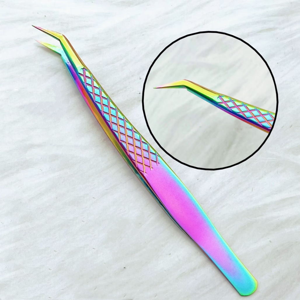 Profesjonalny zestaw pęset do  – Isolation Tweezer Curved recenzja i cena