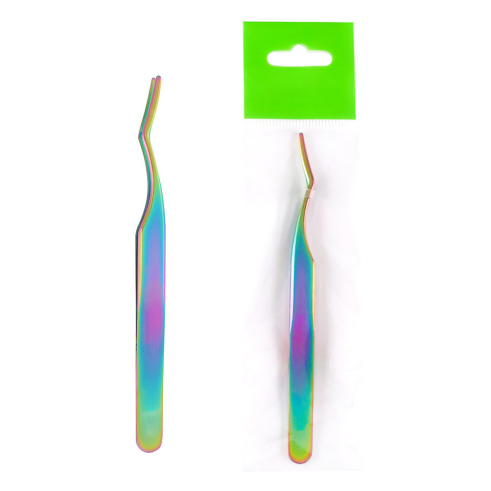 2 szt. Profesjonalne pęsety do – Isolation Tweezer Curved recenzja i cena