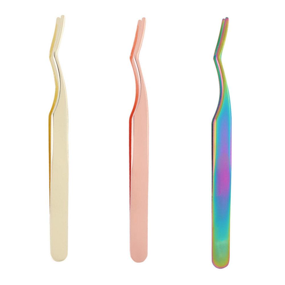 2 szt. Profesjonalne pęsety do – Isolation Tweezer Curved recenzja i cena