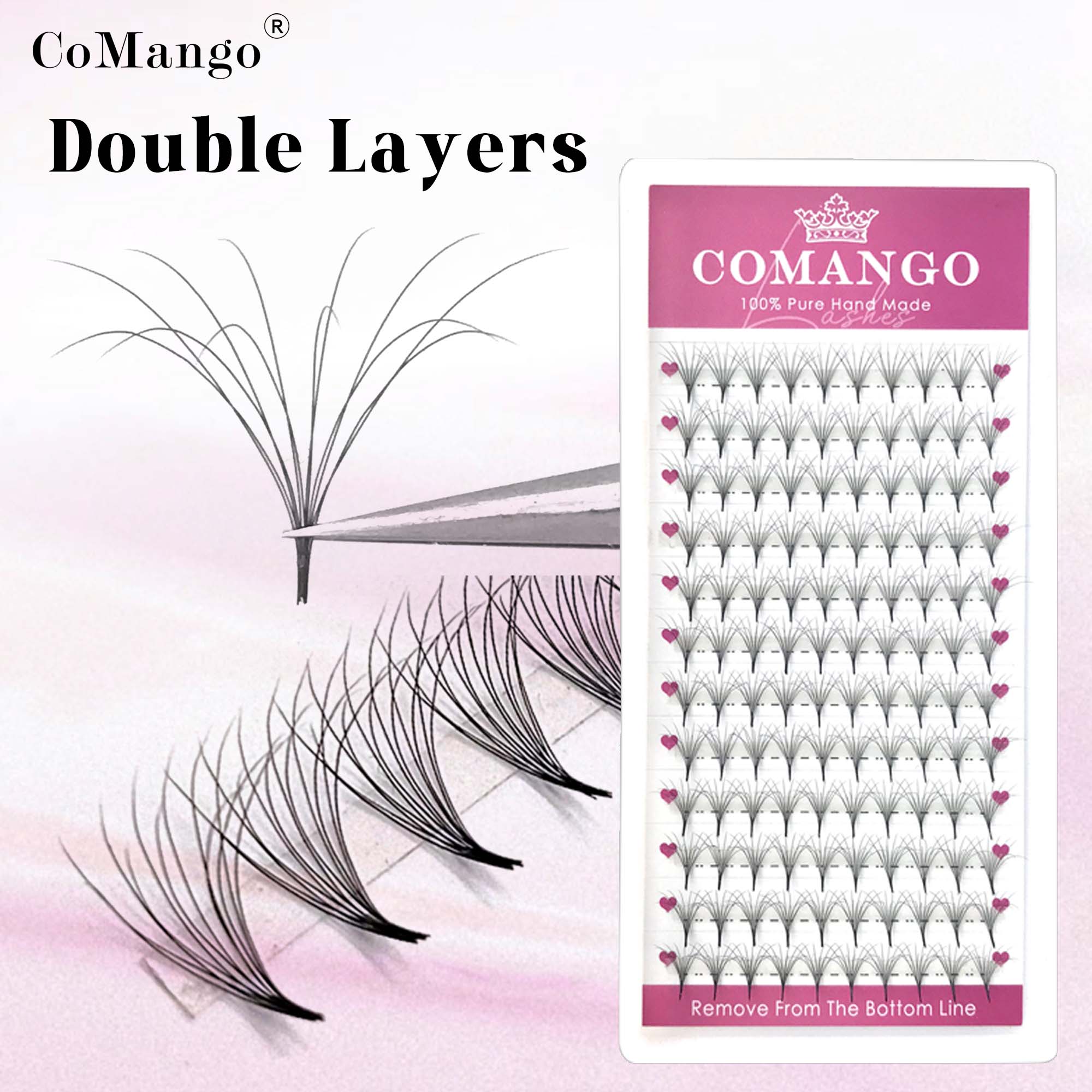 COMANGO ładne dwuwarstwowe, pu – Eyelash Extension Mega Volume recenzja i cena