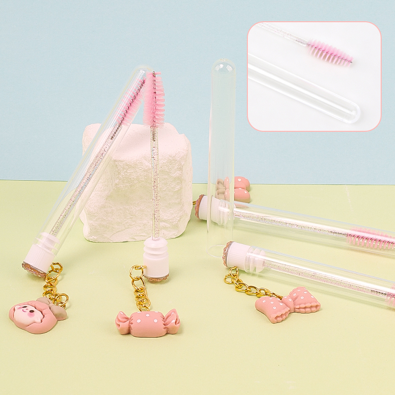 Różowe szczoteczki do tuszu do – Eyelash Extension Cleaning recenzja i cena