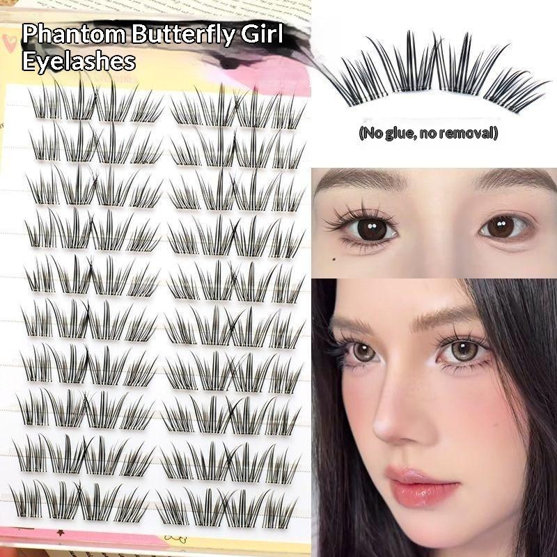 Rzęsy DIY z naturalnych piór,  – Eyelash Extension With Glue recenzja i cena