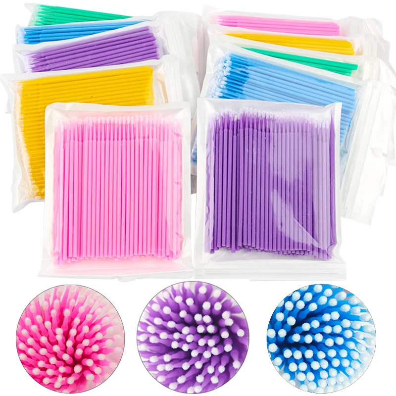 100 szt. Szczoteczek do czyszc – Eyelash Extension Cleaning recenzja i cena
