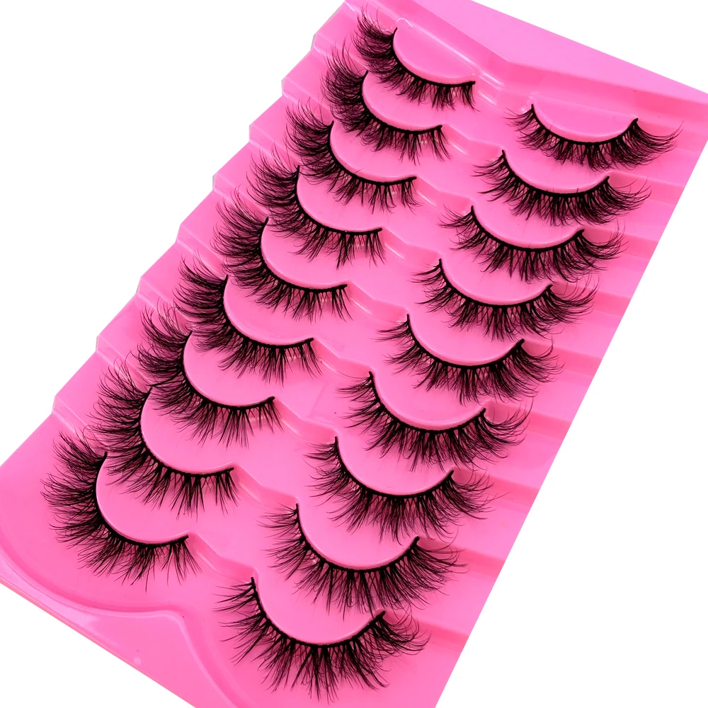9 Par Sztucznych Rzęs z Norek, – Eyelash Extension Volume Cat Eye recenzja i cena