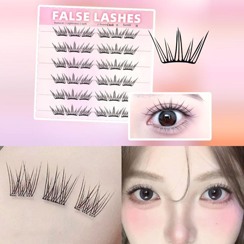 6 Rzędów Gęste Naturalne Sztuc – Eyelash Extension With Glue recenzja i cena